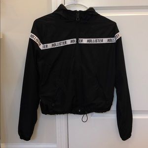Hollister Mesh Lined Full Zip Windbreaker